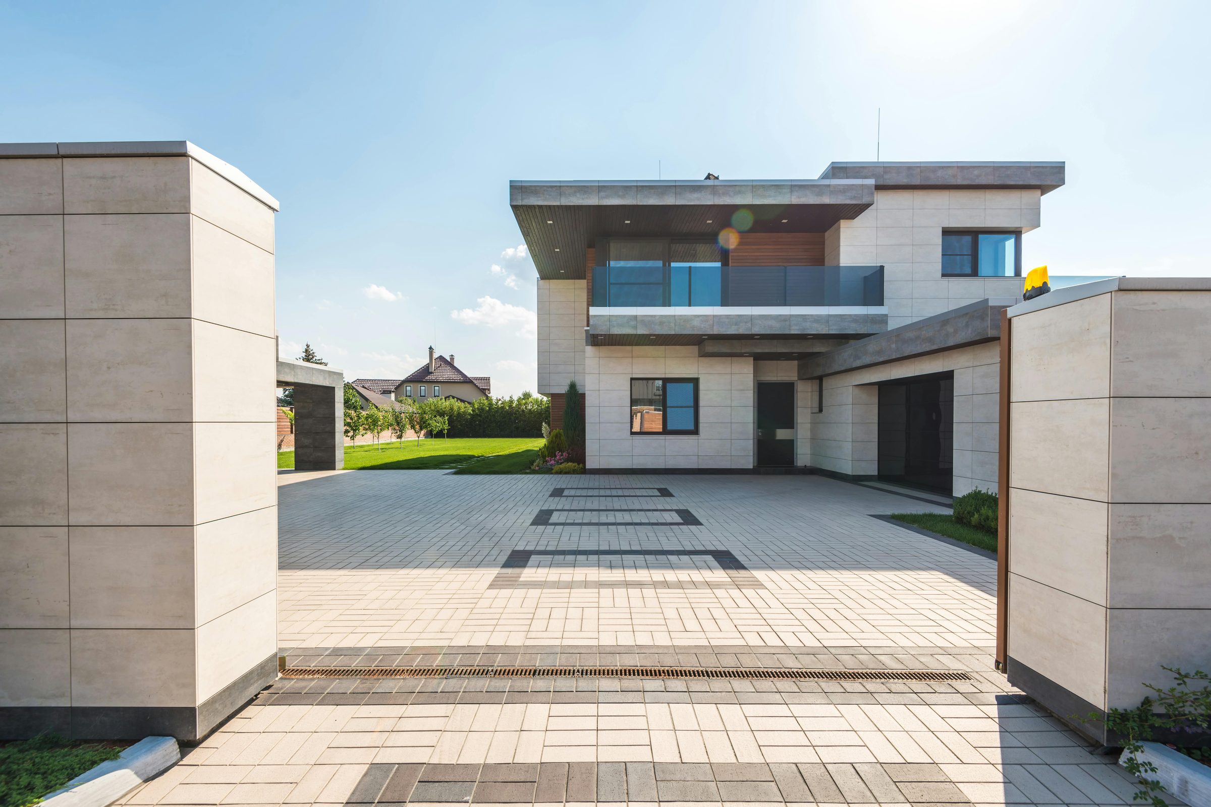 Luxury modern home in Surrey on the outskirts of London — representative of BSG Group's upper-quartile UK portfolio